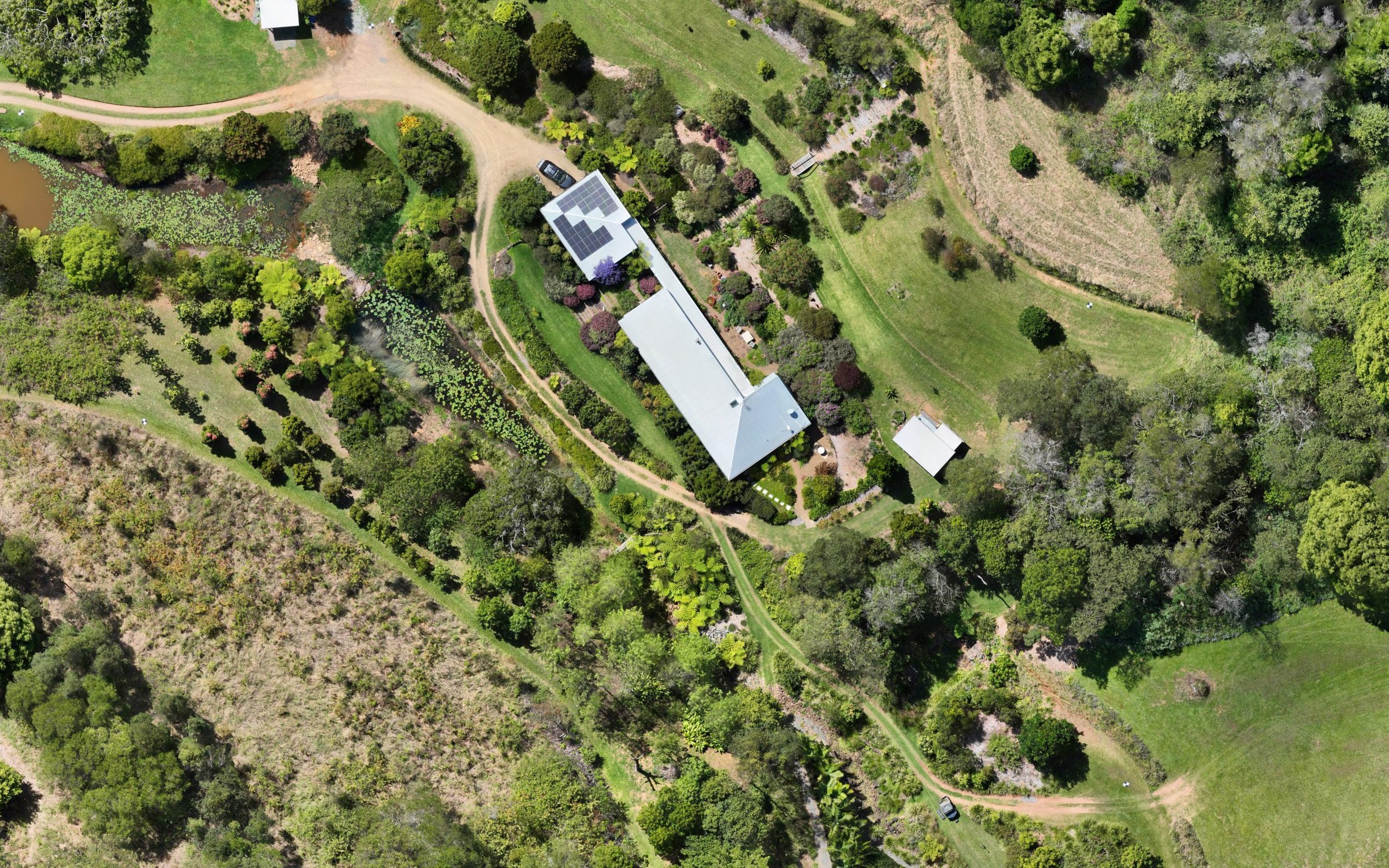 September 2026 orthophoto of the Cooroy House property